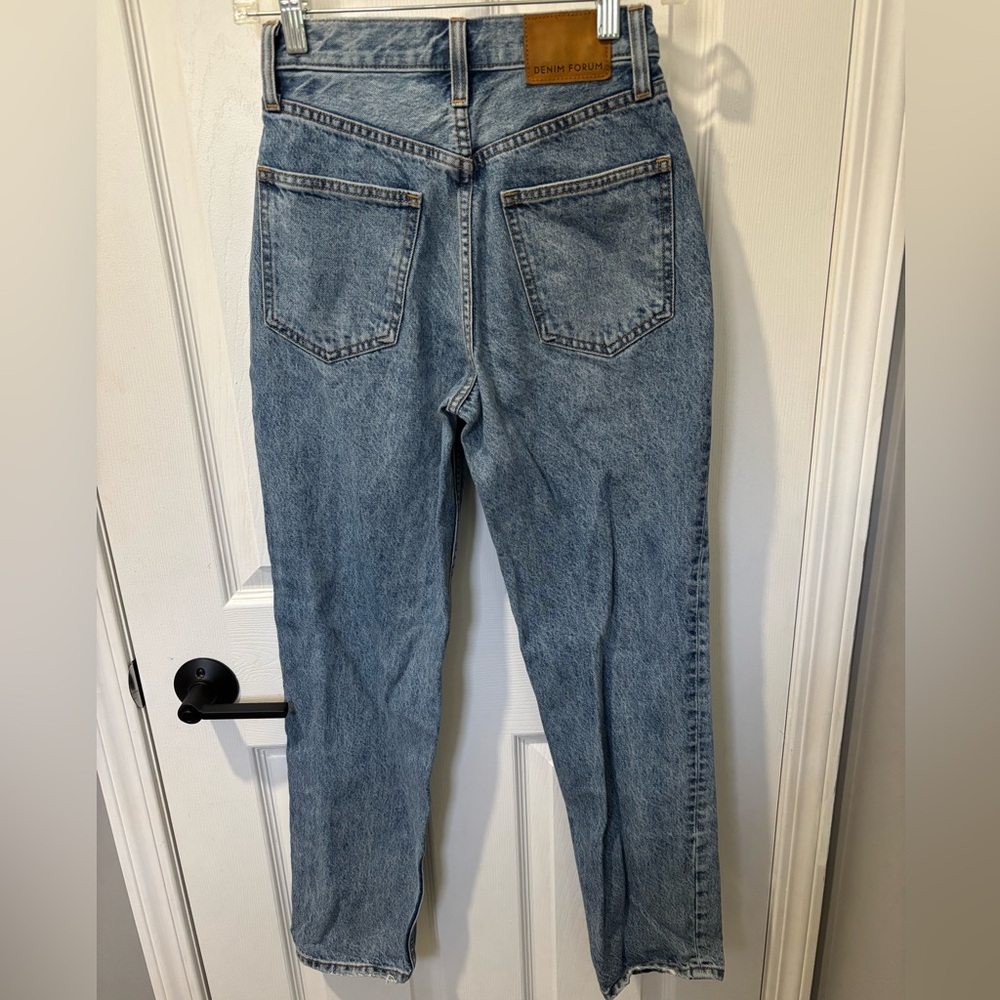 Denim Forum The 90s Boyfriend High Loose Jean Size 23 / 30L - Picture 4 of 6